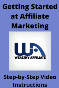getting started at affiliate marketing