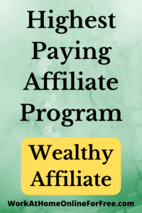 highest paying affiliate program