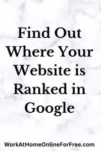 google ranking tool