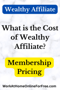 wealthy affiliate pricing
