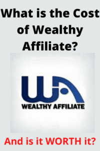 wealthy affiliate cost