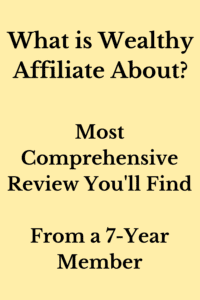 what is wealthy affiliate about