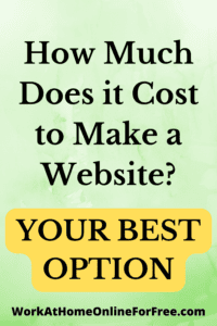 How Much Does it Cost to Make a Website?