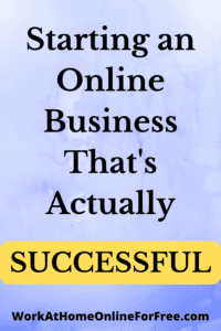 starting an online business