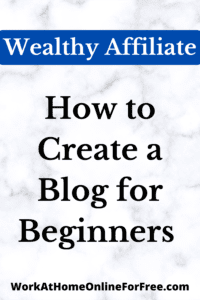 How to Create a Blog for Beginners 