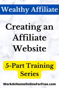create affiliate website